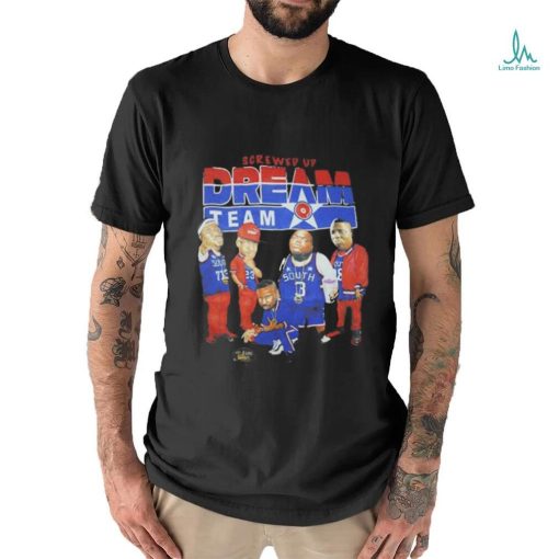 Screwed up Dream Team rapper shirt