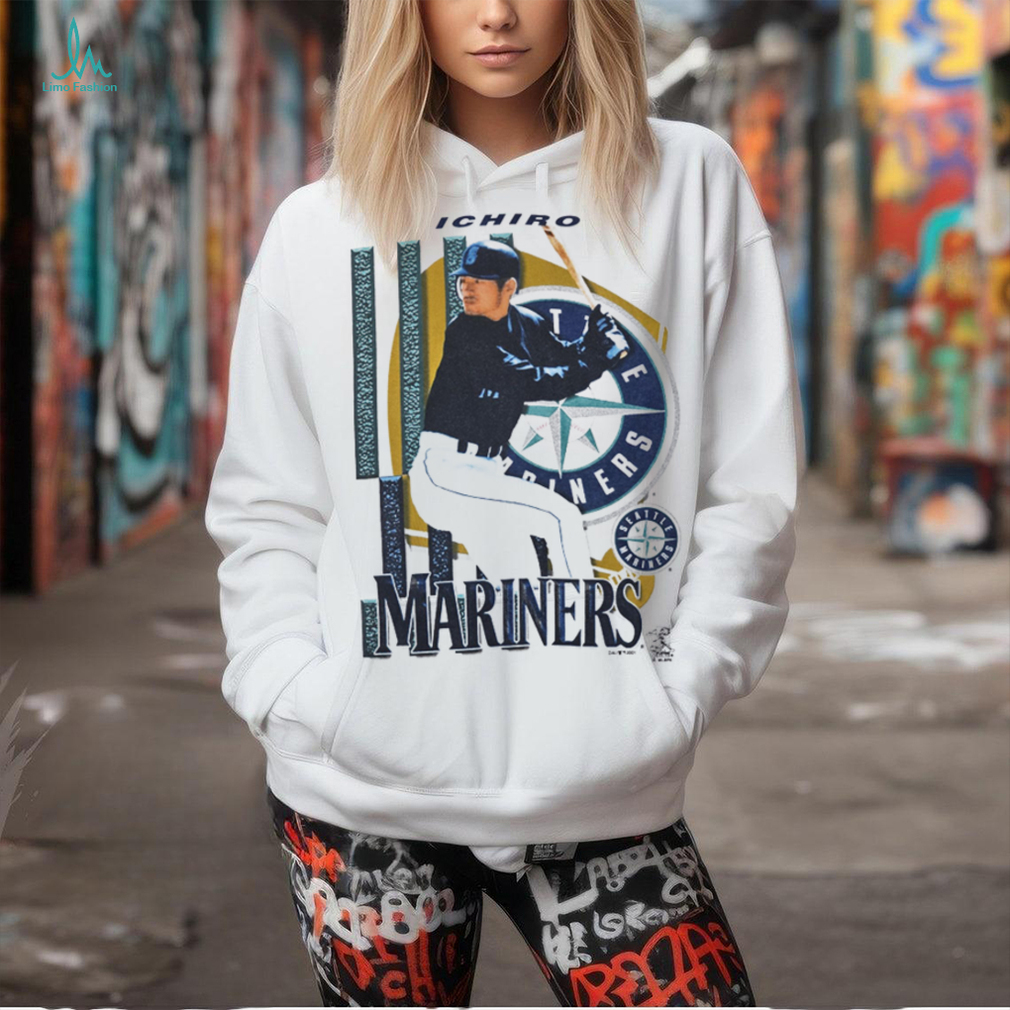 Seattle Mariners Vintage Y2K Ichiro Suzuki NWT T Shirt Seattle Mariners Vintage Y2K Ichiro Suzuki NWT T Shirt