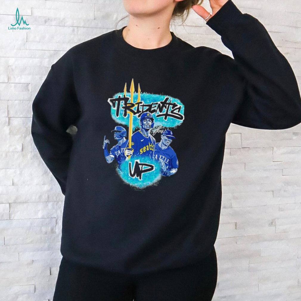 Seattle Mariners tridents up graphic shirt Seattle Mariners tridents up graphic shirt