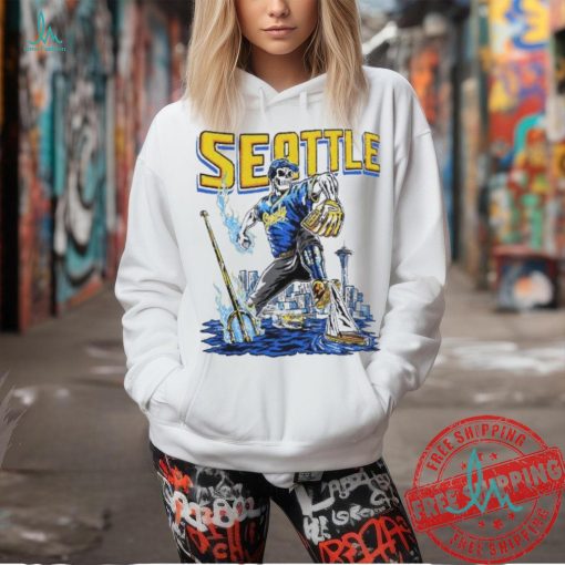 Seattle Seahawks football skeleton shirt