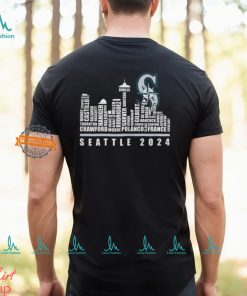 Seattle Teams Sports Skyline 2024 Shirt, hoodie, sweater, long sleeve and tank top Seattle Teams Sports Skyline 2024 Shirt