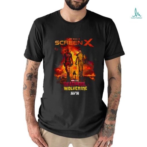 See More In Screen X Deadpool And Wolverine Signature Unisex T Shirt