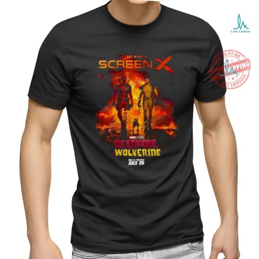 See More In Screen X Deadpool And Wolverine Signature Unisex T Shirt