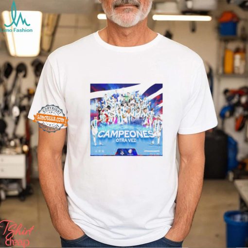 Seleccion Argentina Campeones Otra Vez Copa America 2024 Vintage T Shirt