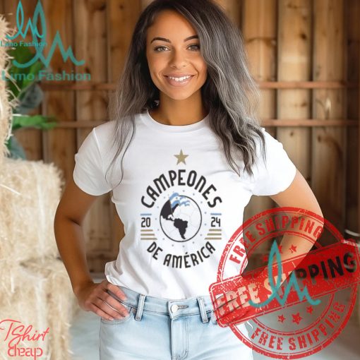 Seleccion De Futbol De Argentina Campeones DE America 2024 T Shirt