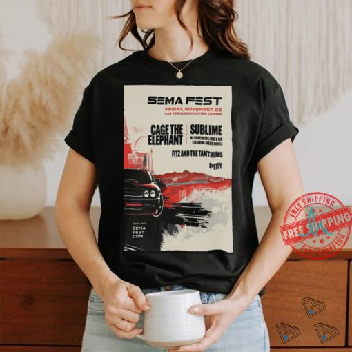 Sema Fest Live At Las Vegas Convention Center November 8 2024 Poster Shirt