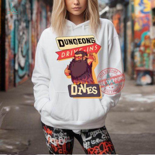 Senshi Dungeons Drive Ins And Dives Shirt