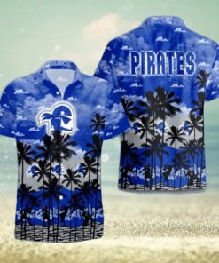 Seton Hall Pirates Palms Tree Hawaiian Shirt