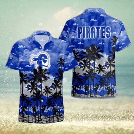 Seton Hall Pirates Palms Tree Hawaiian Shirt