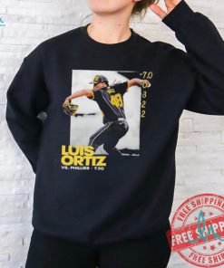 Seven scoreless for Luis Ortiz Pittsburgh Pirates shirt