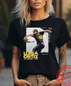Seven scoreless for Luis Ortiz Pittsburgh Pirates shirt