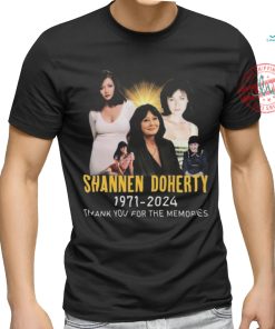 Shannen Doherty 1971 2024 Thank You For The Memories T shirt
