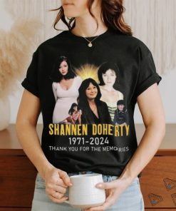 Shannen Doherty 1971 2024 Thank You For The Memories T shirt