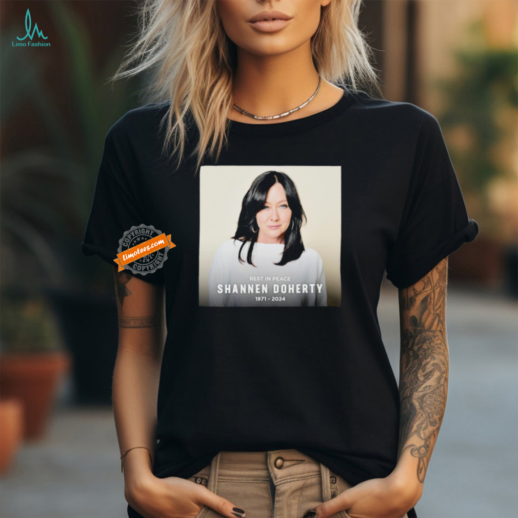 Shannen Doherty rest in peace 1971 2024 shirt Shannen Doherty rest in peace 1971 2024 shirt