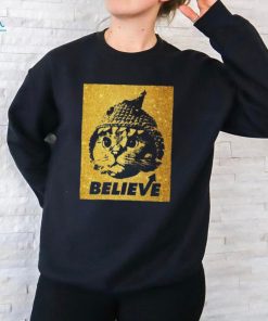 Shark Cat Solana Believe Gold Tee Shirt