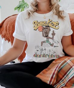 Shawn Kemp X Seattle World’s Vintage Fair ’24 Burgundy Shirt