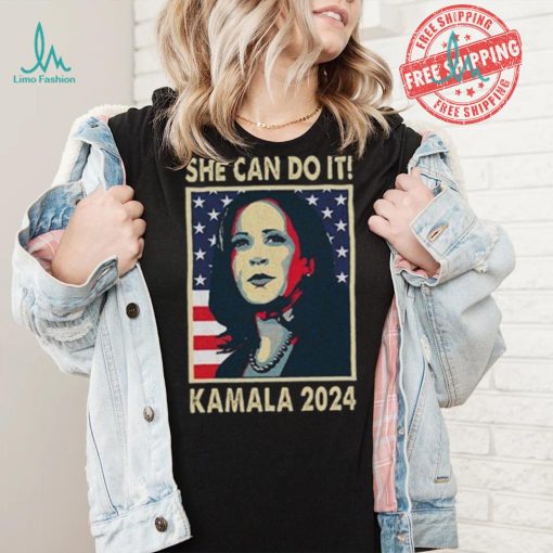 She Can Do It Kamala Harris 2024 Unisex T Shirt