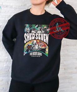Shed Seven 19th And 20th July 2024 Museum Gardens York Poster Shirt