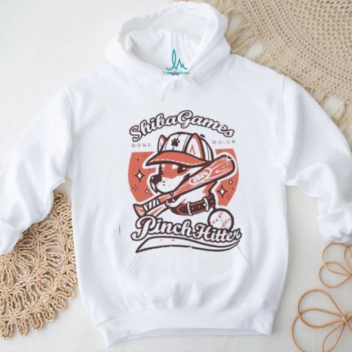 Shiba game done quick pinch hitter shirt