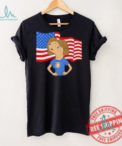Shitcoins bitcoins USA flag art shirt