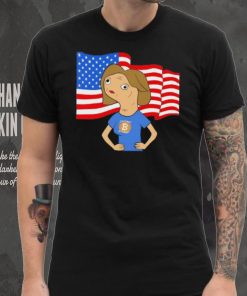 Shitcoins bitcoins USA flag art shirt