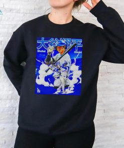 Shohei Ohtani 17 Los Angeles Dodgers poster shirt