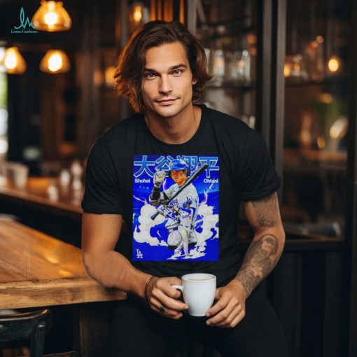 Shohei Ohtani 17 Los Angeles Dodgers poster shirt