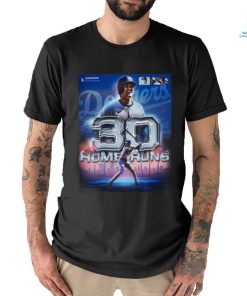 Shohei Ohtani Los Angeles Dodgers First 30 Home Runs Shirt