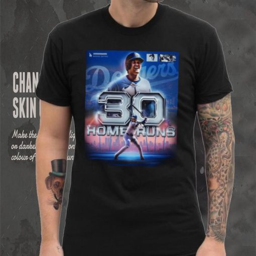 Shohei ohtani reaches the 30 home run mark for the 4th straight season shirt