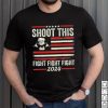 Trump legend shots fired at rally shirt