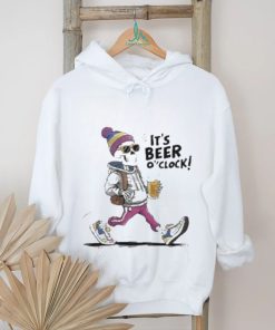 Skeleton It’s Beer O’clock T Shirt