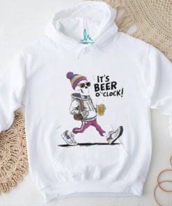 Skeleton It’s Beer O’clock T Shirt