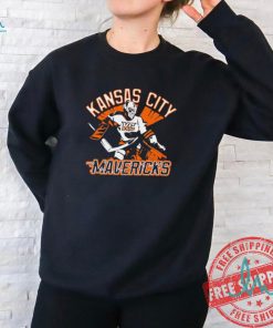 Skeleton player Kansas City Mavericks hockey shirt