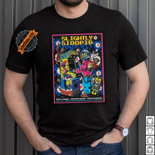 Slightly Stoopid Bank Of New Hampshire Pavilion In Gilford Nh Jul 14 2024 Poster Shirt