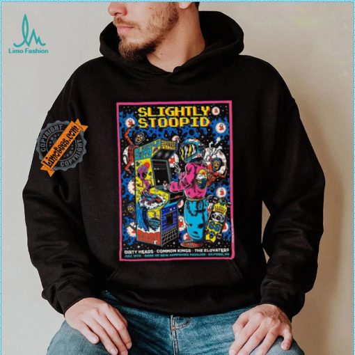 Slightly Stoopid Bank Of New Hampshire Pavilion In Gilford Nh Jul 14 2024 Poster Shirt