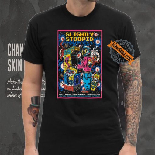 Slightly Stoopid BankNH Pavilion in Gilford, NH July 14 2024 Poster shirt