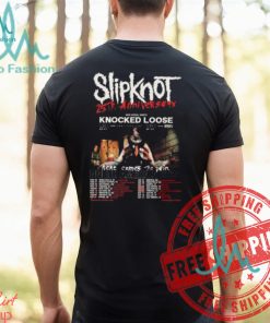 Slipknot 25th Anniversaty Tour North America 2024 Schedule Two Sides Unisex T Shirt