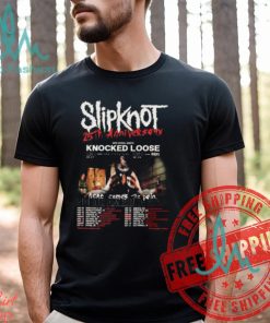 Slipknot 25th Anniversaty Tour North America 2024 Schedule Two Sides Unisex T Shirt