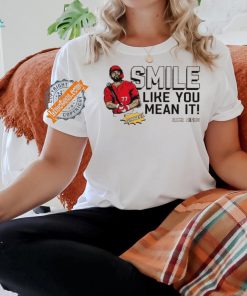 Smile like you mean it Rece Hinds Cincinnati Reds shirt, hoodie, sweater, long sleeve and tank top Smile like you mean it Rece Hinds Cincinnati Reds shirt