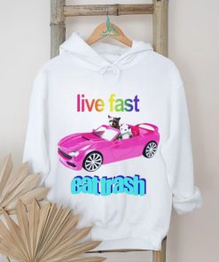 Snazzyseagull Live Fast Eat Trash Raccoon shirt