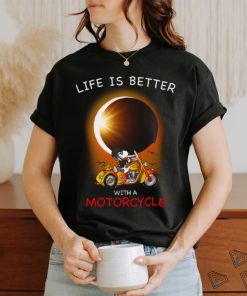Snoopy And Woodstock Life Is Better With A Motorcycle T Shirt, hoodie, sweater, long sleeve and tank top Snoopy And Woodstock Life Is Better With A Motorcycle T Shirt