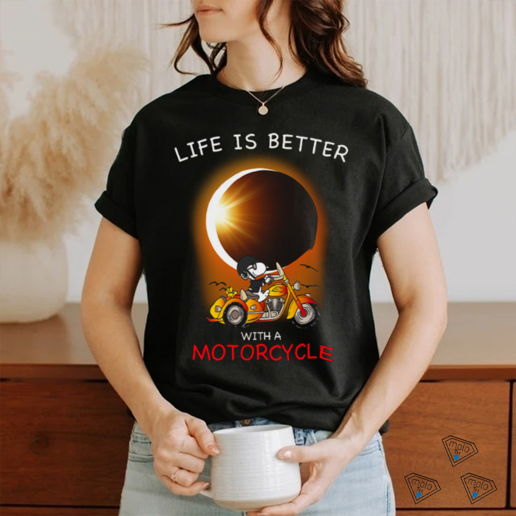 Snoopy And Woodstock Life Is Better With A Motorcycle T Shirt Snoopy And Woodstock Life Is Better With A Motorcycle T Shirt