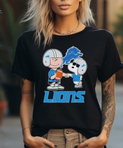 Snoopy Detroit Lions Unisex T Shirt