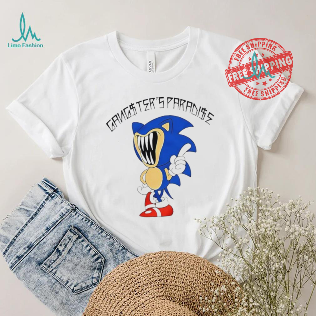 Sonic The Hedgehog Gangster’s Paradise shirt Sonic The Hedgehog Gangster’s Paradise shirt