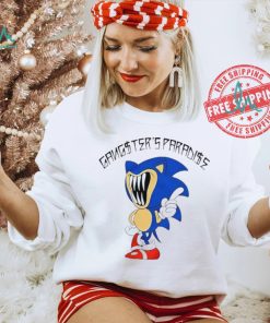 Sonic The Hedgehog Gangster’s Paradise shirt, hoodie, sweater, long sleeve and tank top Sonic The Hedgehog Gangster’s Paradise shirt