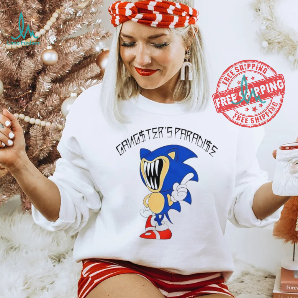 Sonic The Hedgehog Gangster’s Paradise shirt Sonic The Hedgehog Gangster’s Paradise shirt