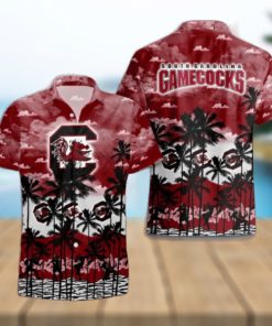 South Carolina Gamecocks Palms Tree Hawaiian Shirt