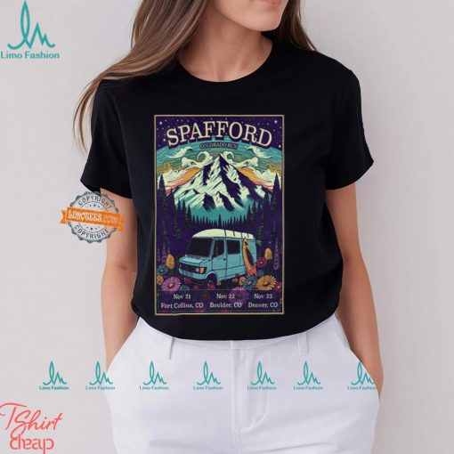 Spafford Colorado Run November 21 23, 2024 Poster Shirt