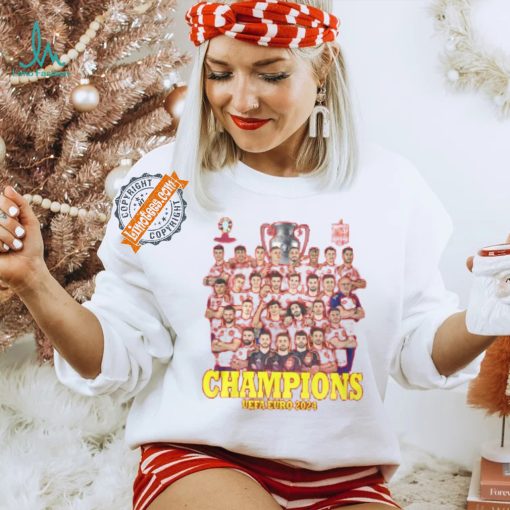 Spain Champions UEFA Euro 2024 T Shirt