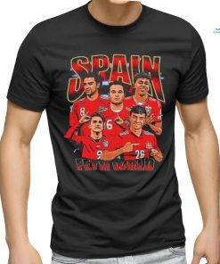 Spain Fetii World team cartoon shirt